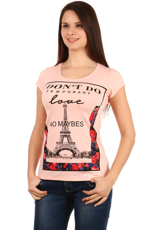 T-shirt damski z Eifel