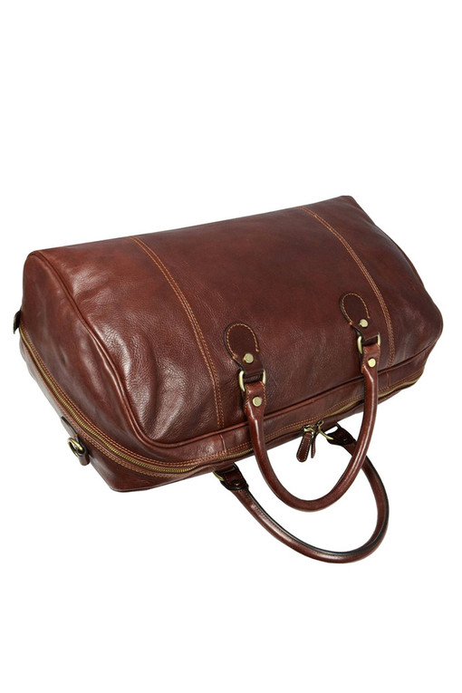 Skórzana torba podróżna w stylu vintage