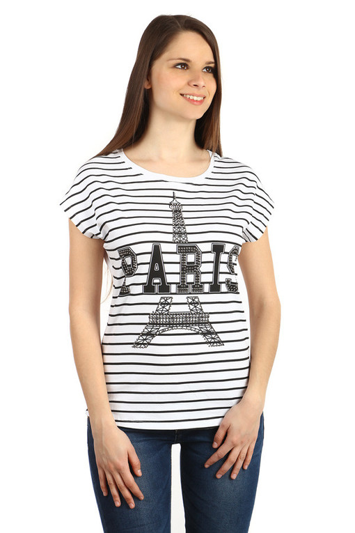 Bawełniana koszulka Paris