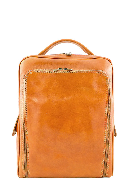 Ponadczasowy plecak z prawdziwej skóry w stylu vintage