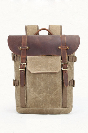Wodoodporny plecak fotograficzny w stylu retro całkowicie wyłożony wodoodpornym materiałem odłączana torba na zapasowy