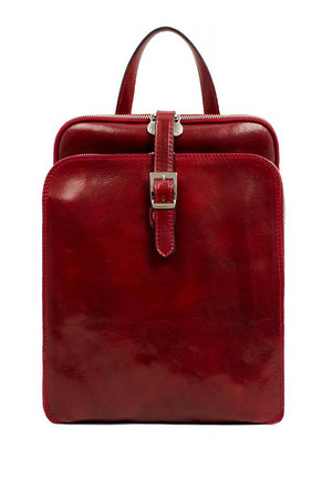 Oryginalny plecak damski Vintage - torba z prawdziwej skóry w jakości premium Design Ponadczasowy skórzany plecak -