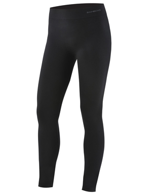 Czarne legginsy Eco czeskiej marki Gina. wysoka zawartość wiskozy bambusowej elastyczna, szersza talia dla maksymalnego