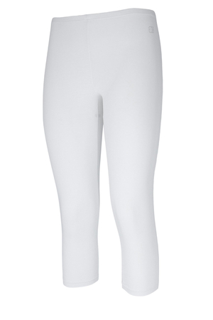 Damskie bawełniane legginsy 3/4. gładki materiał, wygodny do noszenia długość nogawki 3/4 klasyczny krój legginsów o