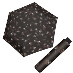 Kobiety składany lekki parasol nadaje się do torebki. Długość złożonej parasolki: 22 cm Średnica dachu parasola: 92