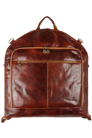 Włoska skórzana torba garniturowa z luksusowej serii Premium. Zwróć na siebie uwagę dzięki stylowemu męskiemu