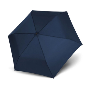 Kobiecy jednokolorowy duży składany parasol Doppler długość złożonego parasola : 28 cm średnica dachu parasola : 103