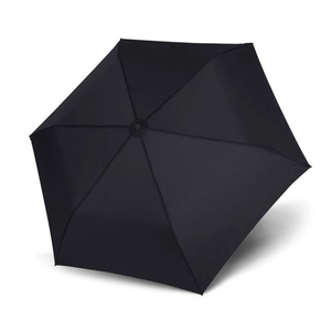 Kobiecy jednokolorowy duży składany parasol Doppler długość złożonego parasola : 28 cm średnica dachu parasola : 103