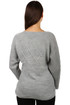 Damski sweter oversize z wzorem