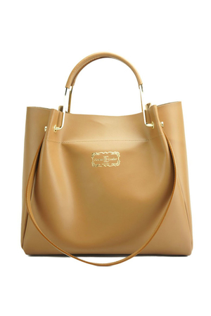 Luksusowa torebka damska: ze złotymi detalami mocne uchwyty do noszenia w ręku elastyczne uchwyty do noszenia na