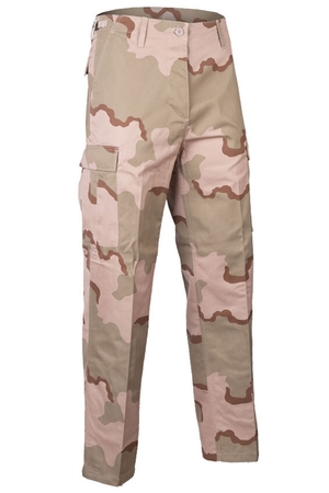 Przedstawiamy nasze męskie spodnie kamuflażowe US 3 Color Desert, łączące kultowy wojskowy design z wygodą i